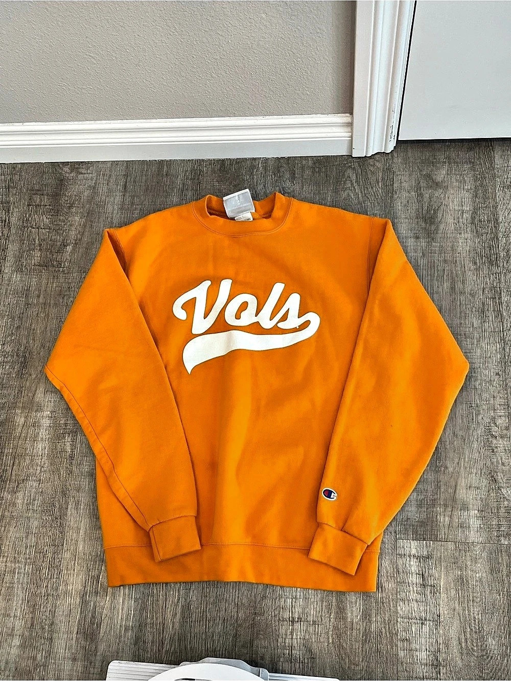 Champion Tennessee Volunteers Vols Script Champion Crewneck Sweatshirt Crewneck